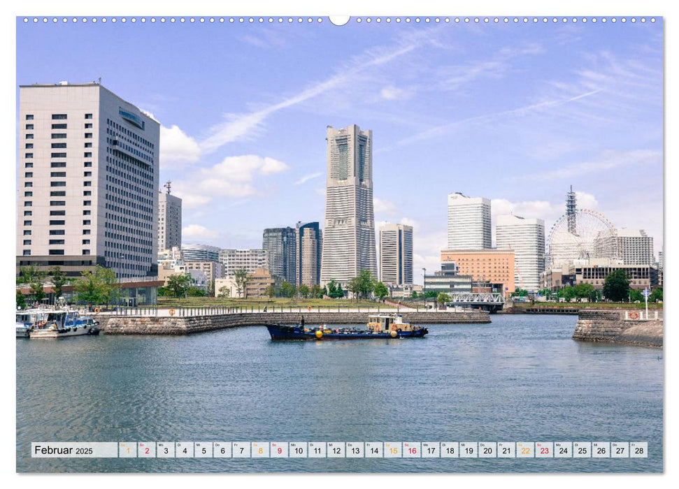 Japan - Tokio, Yokohama, Nagasaki (CALVENDO Wandkalender 2025)