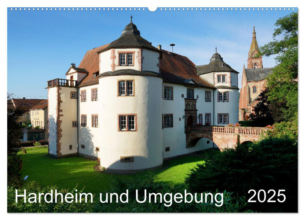 Hardheim und Umgebung (CALVENDO Wandkalender 2025)