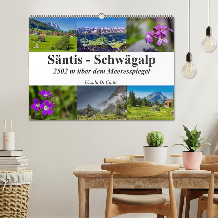 Säntis - Schwägalp (CALVENDO Wandkalender 2025)