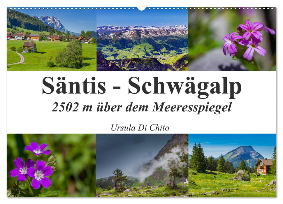 Säntis - Schwägalp (CALVENDO Wandkalender 2025)