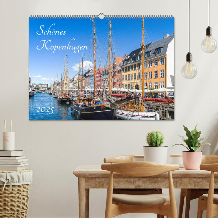 Schönes Kopenhagen (CALVENDO Wandkalender 2025)