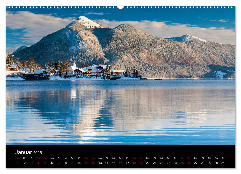 Bayerische Landschaften (CALVENDO Premium Wandkalender 2025)