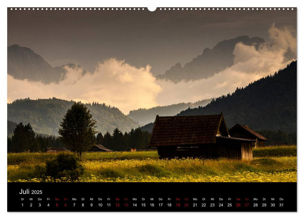 Bayerische Landschaften (CALVENDO Premium Wandkalender 2025)