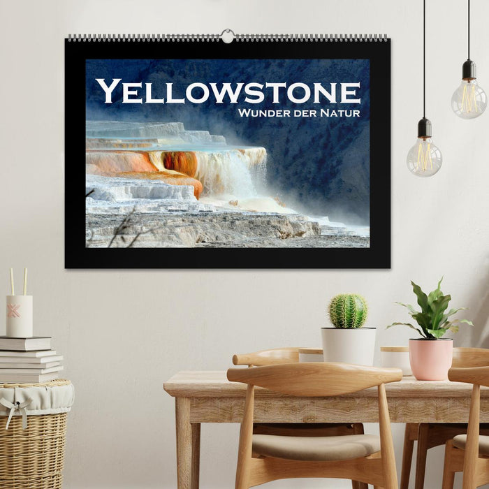 Yellowstone - Wunder der Natur (CALVENDO Wandkalender 2025)