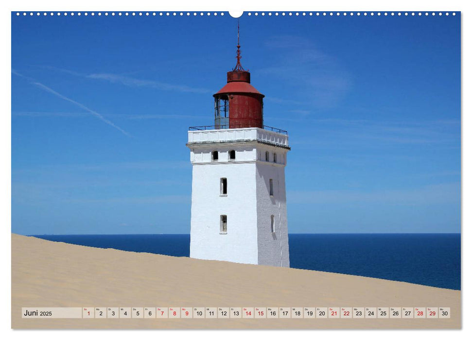 Rudbjerg und Råbjerg, Wanderriesen im Norden Dänemarks (CALVENDO Premium Wandkalender 2025)