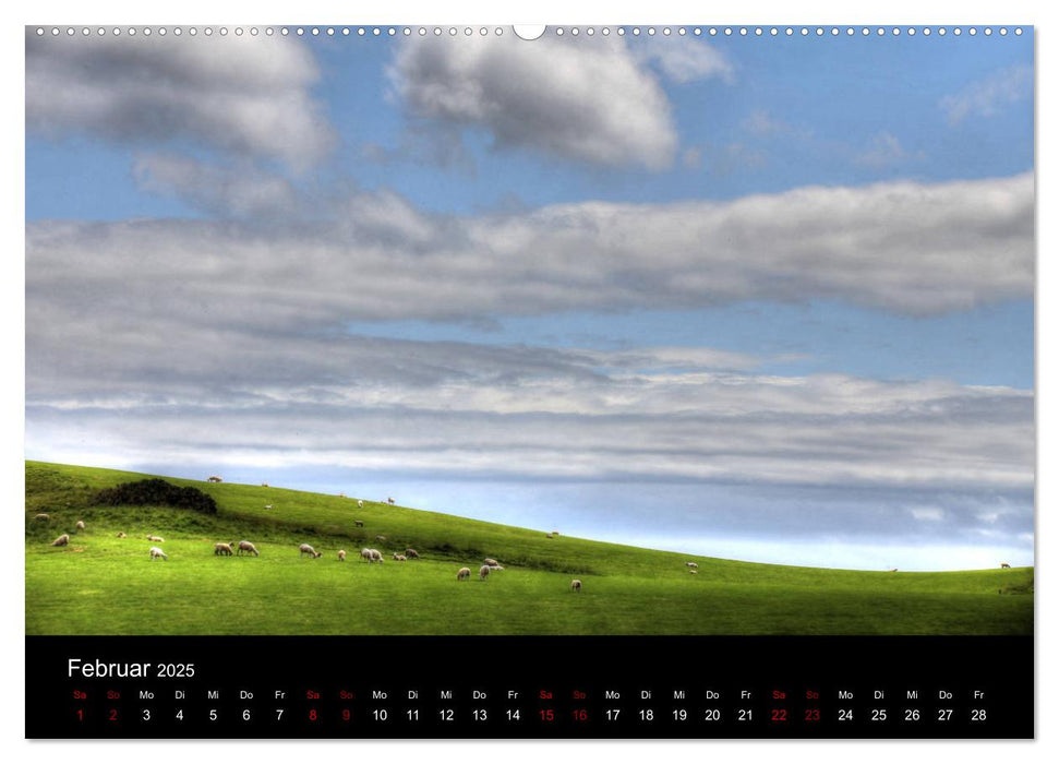 Irland - Rauhe Küste und Wilde Natur (CALVENDO Premium Wandkalender 2025)