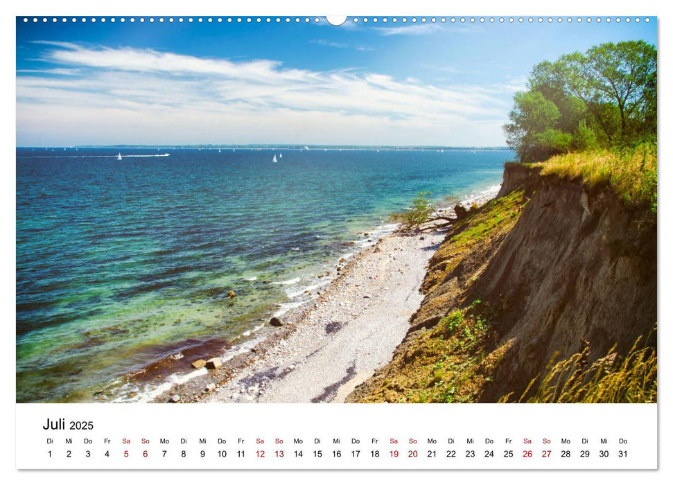 Schleswig-Holstein in 365 Farben (CALVENDO Premium Wandkalender 2025)