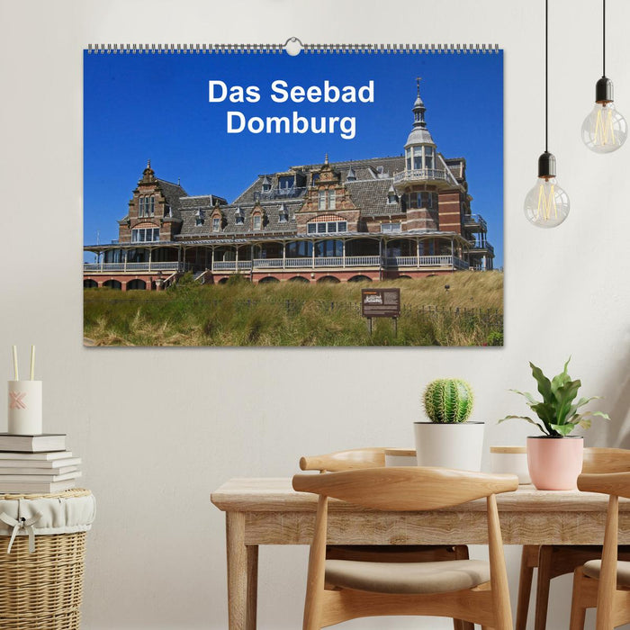 Das Seebad Domburg (CALVENDO Wandkalender 2025)