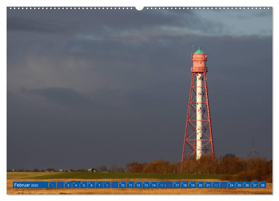 Die Krummhörn Gemeinde in Ostfriesland (CALVENDO Premium Wandkalender 2025)