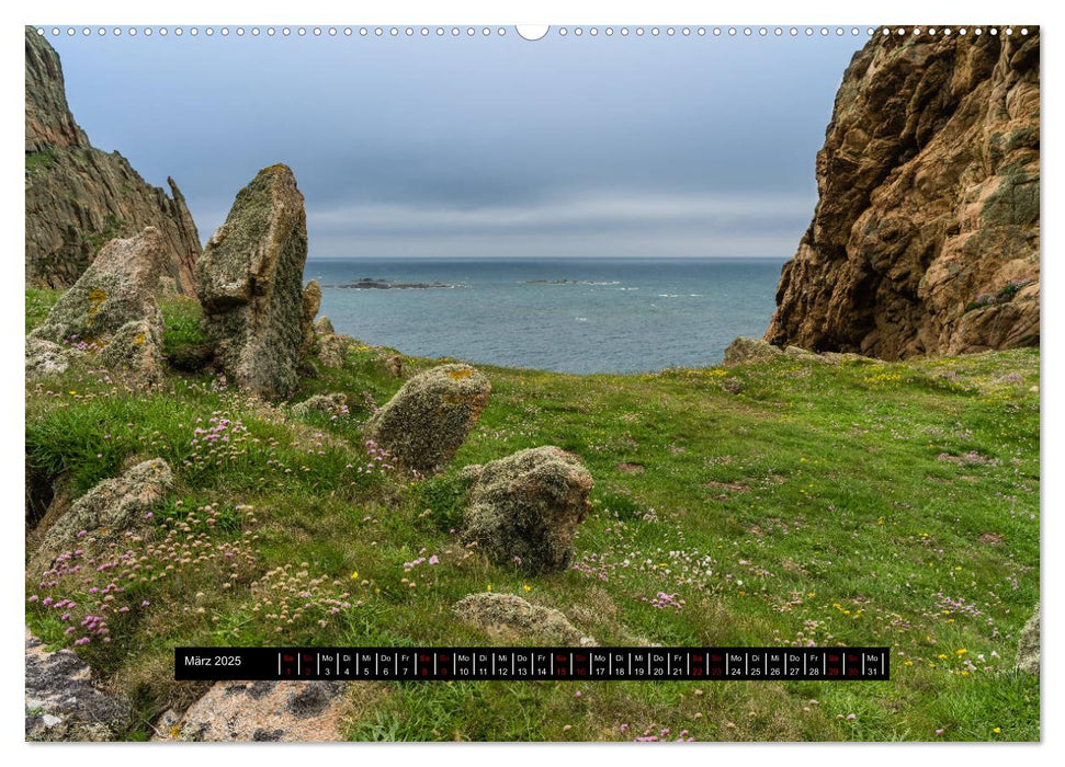 Jersey - Insel im Ärmelkanal (CALVENDO Premium Wandkalender 2025)