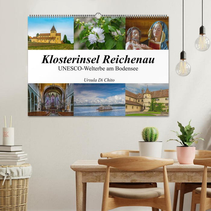 Klosterinsel Reichenau - UNESCO-Welterbe am Bodensee (CALVENDO Wandkalender 2025)