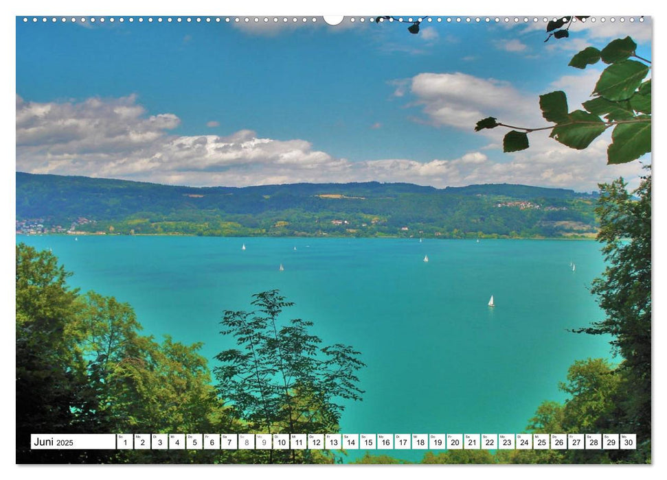 Am Bodenseeufer (CALVENDO Premium Wandkalender 2025)