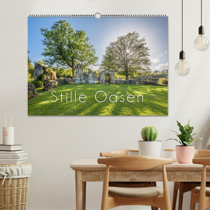 Stille Oasen (CALVENDO Wandkalender 2025)