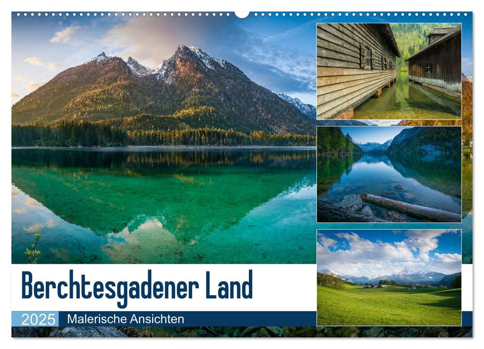 Berchtesgadener Land - Malerische Ansichten (CALVENDO Wandkalender 2025)