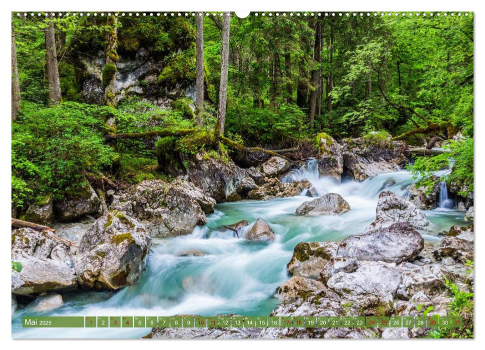 Unterwegs im Berchtesgadener Land 2025 (CALVENDO Wandkalender 2025)