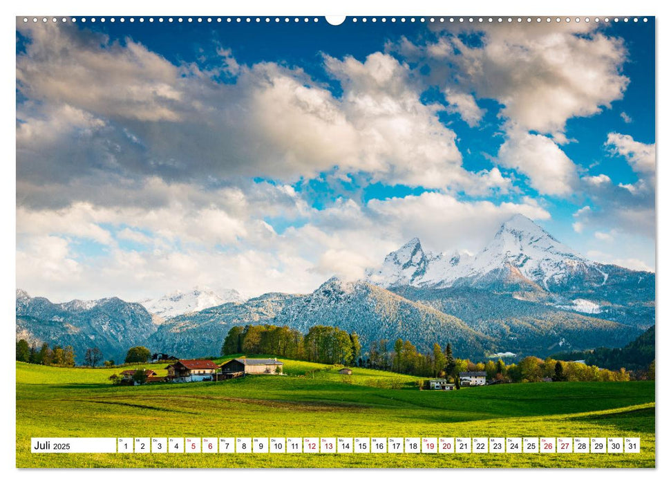 Berchtesgadener Alpen - Landschaften zum Träumen (CALVENDO Premium Wandkalender 2025)