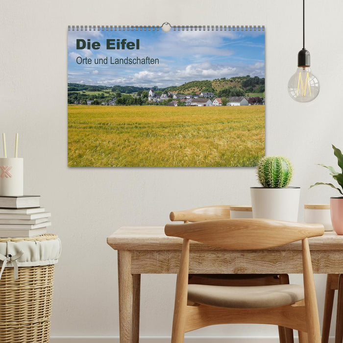 Die Eifel - Orte und Landschaften (CALVENDO Wandkalender 2025)