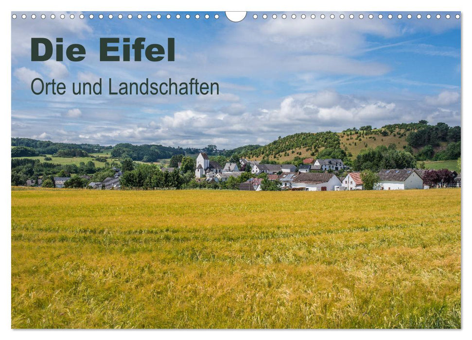 Die Eifel - Orte und Landschaften (CALVENDO Wandkalender 2025)