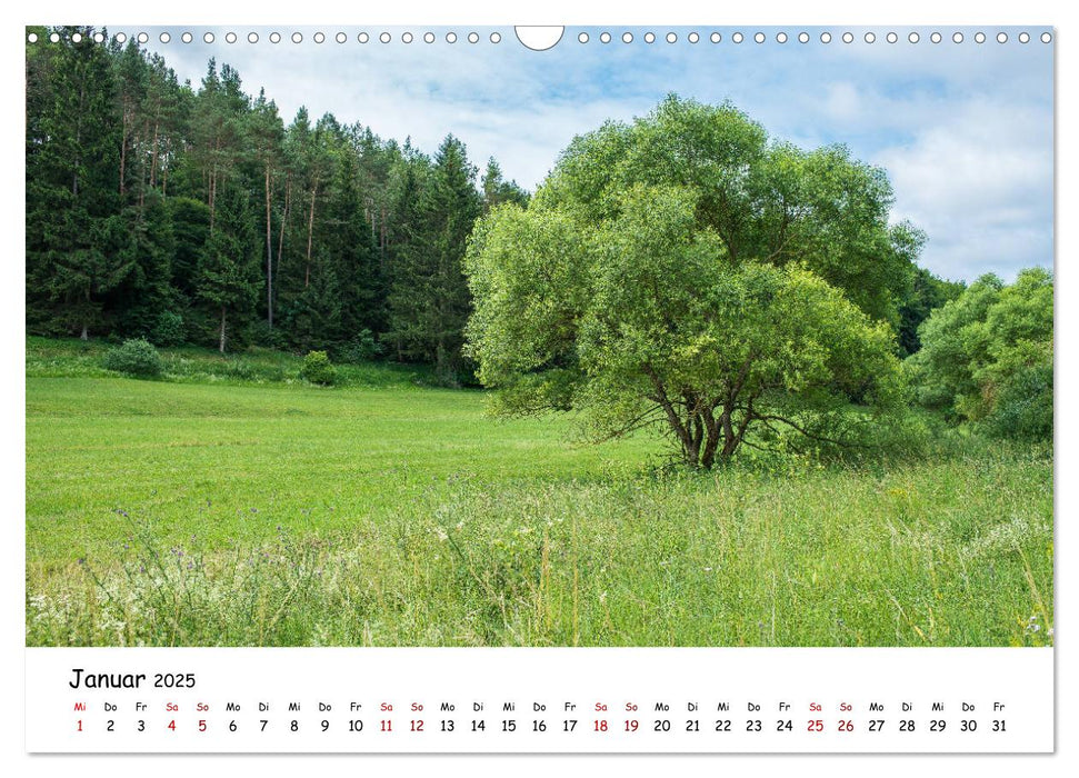 Die Eifel - Orte und Landschaften (CALVENDO Wandkalender 2025)