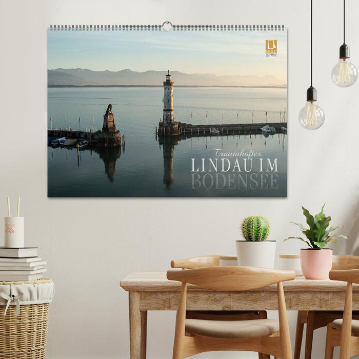 Traumhaftes Lindau im Bodensee (CALVENDO Wandkalender 2025)