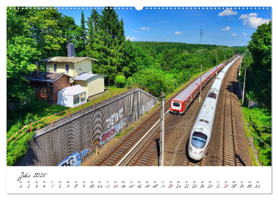 Unser buntes Bergedorf (CALVENDO Premium Wandkalender 2025)