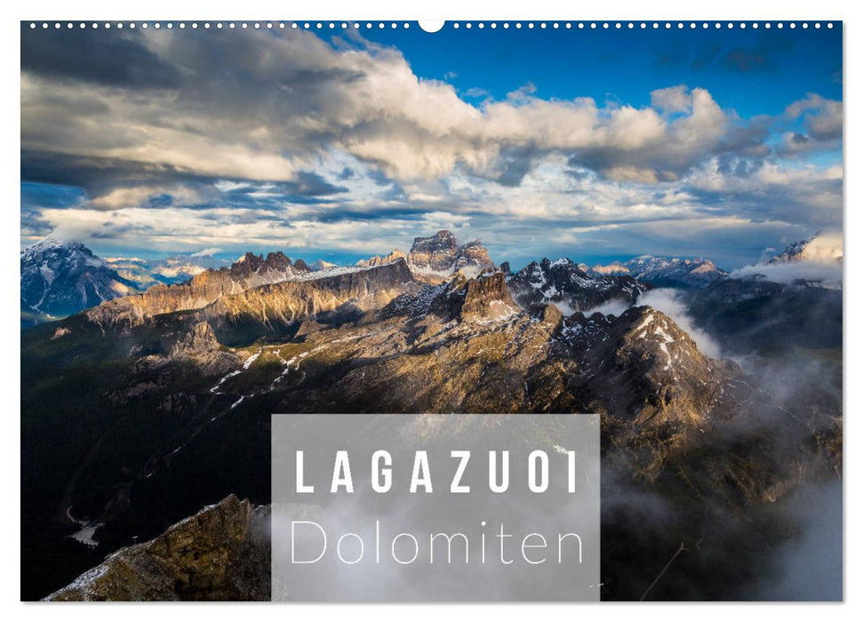 Lagazuoi Dolomiten (CALVENDO Wandkalender 2025)