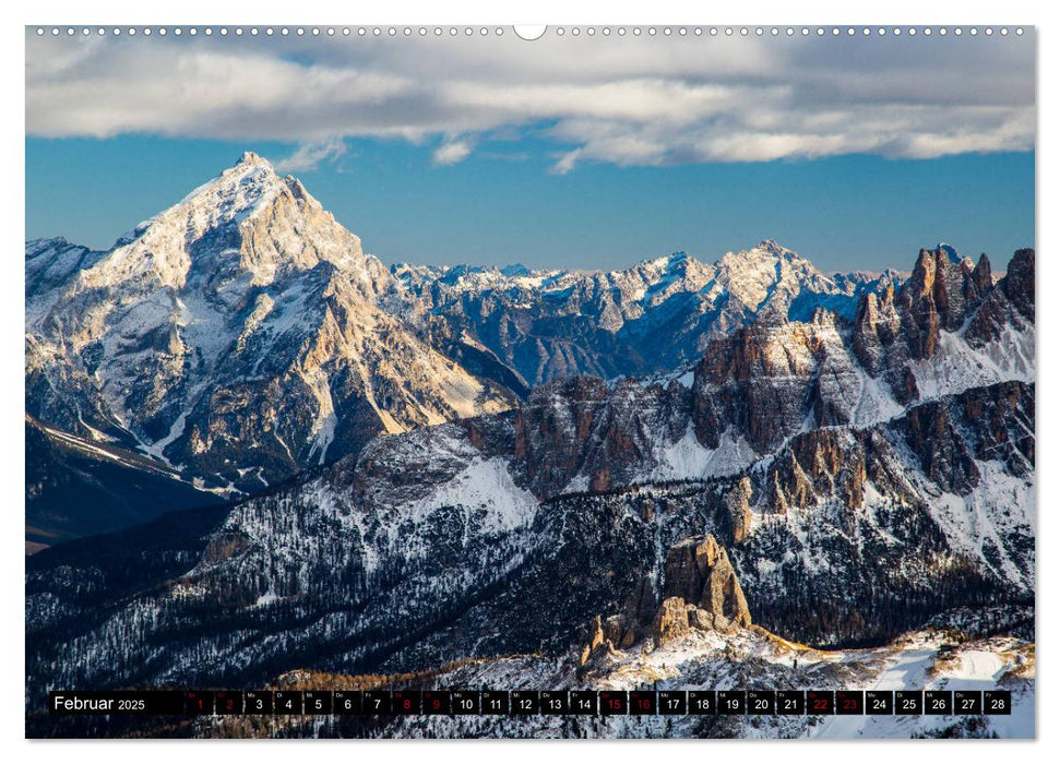 Lagazuoi Dolomiten (CALVENDO Wandkalender 2025)