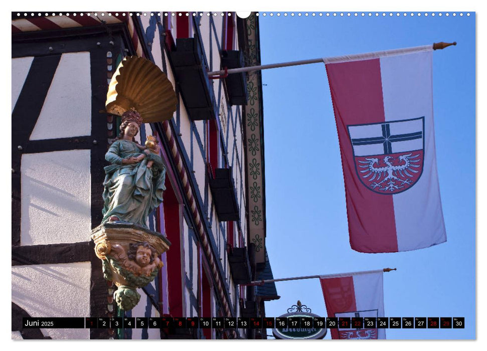 Ahrweiler - Mittelalterflair an der Ahr (CALVENDO Wandkalender 2025)