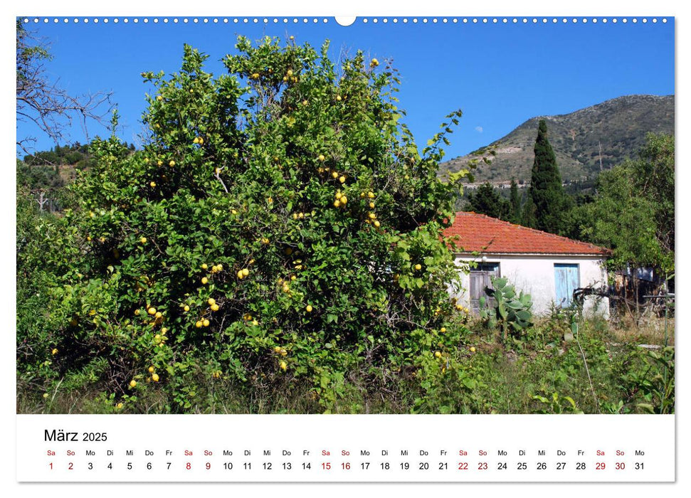 Griechenland - Insel Kefalonia (CALVENDO Wandkalender 2025)