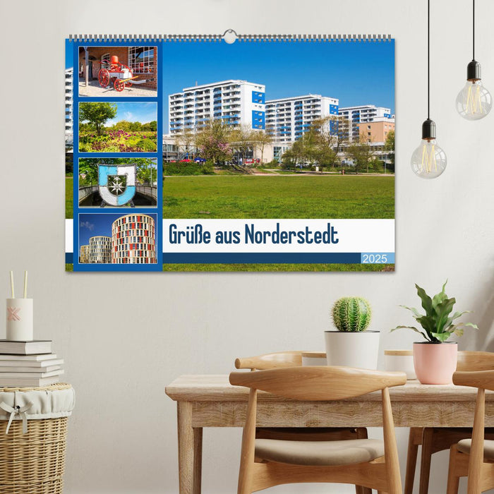 Grüße aus Norderstedt (CALVENDO Wandkalender 2025)