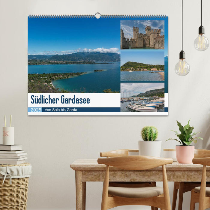 Südlicher Gardasee - Von Salo bis Garda (CALVENDO Wandkalender 2025)