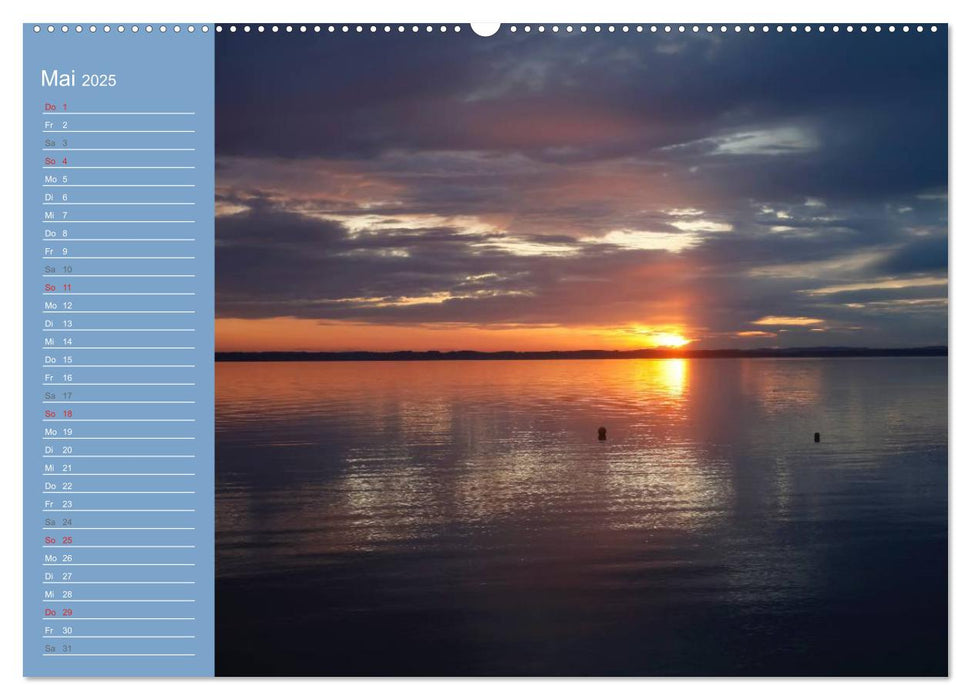 Am schönen Chiemsee (CALVENDO Premium Wandkalender 2025)