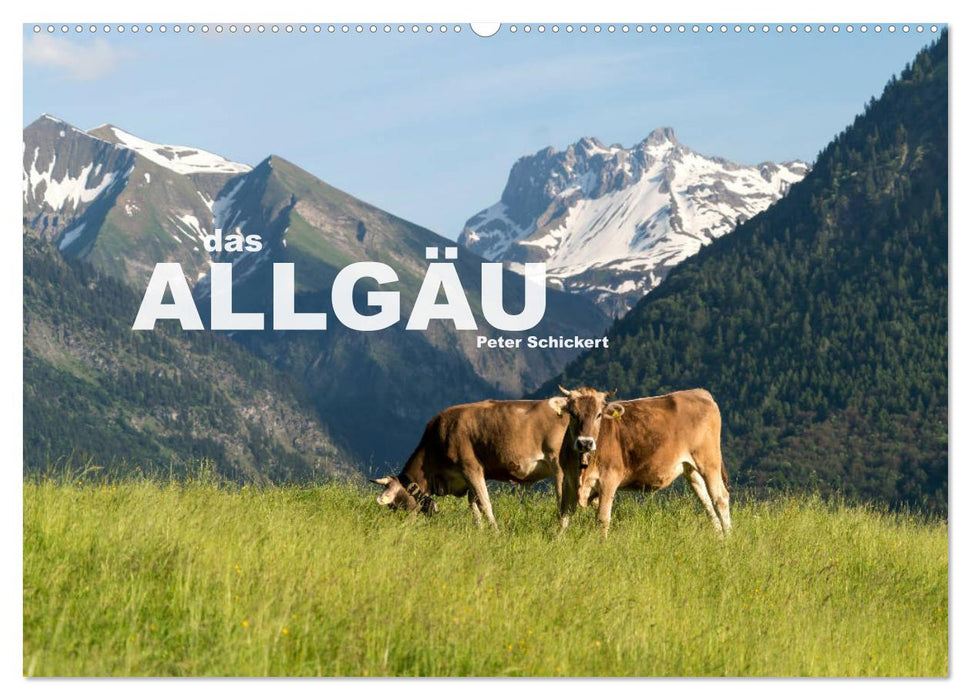 das Allgäu (CALVENDO Wandkalender 2025)