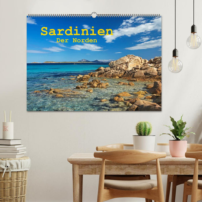 Sardinien - Der Norden (CALVENDO Wandkalender 2025)