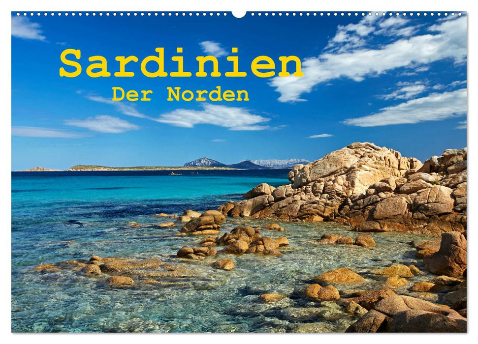 Sardinien - Der Norden (CALVENDO Wandkalender 2025)