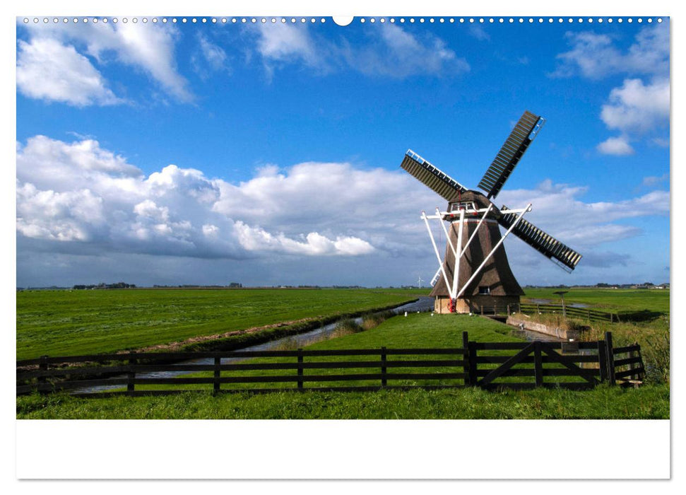 DIE SCHÖNSTEN WINDMÜHLEN IN HOLLAND 2025 (CALVENDO Premium Wandkalender 2025)