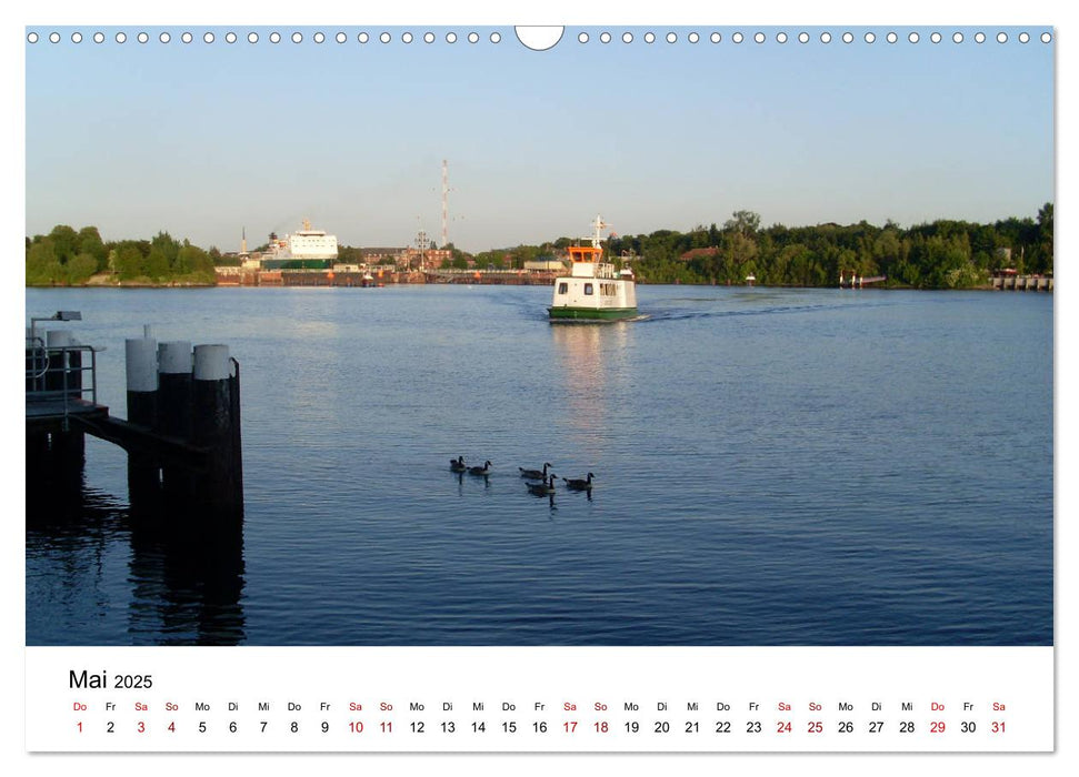 Impressionen von der Kieler Förde (CALVENDO Wandkalender 2025)