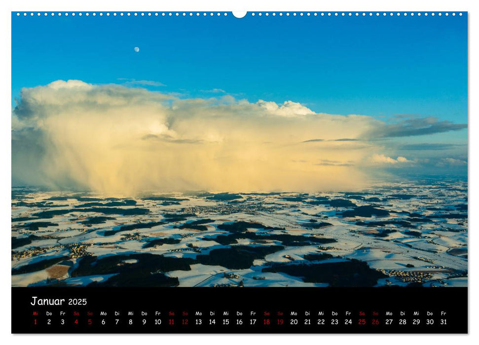 Wolkenwelten (CALVENDO Premium Wandkalender 2025)