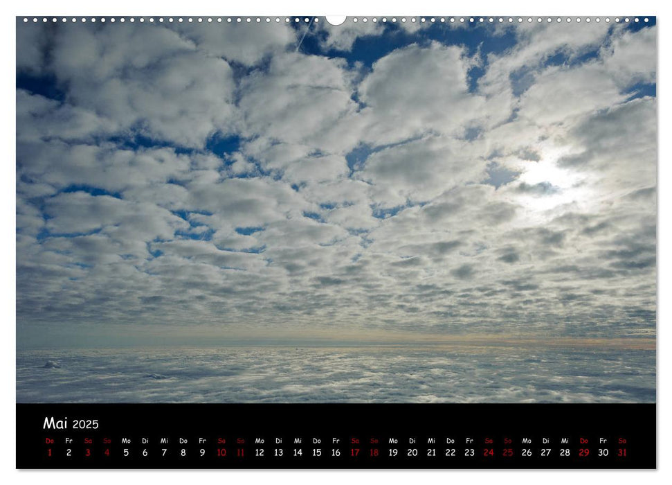 Wolkenwelten (CALVENDO Premium Wandkalender 2025)