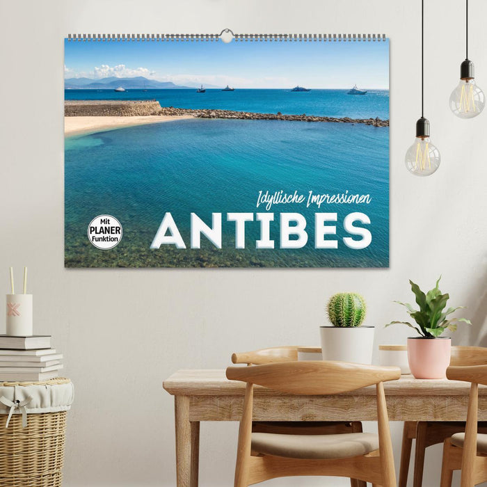 ANTIBES Idyllische Impressionen (CALVENDO Wandkalender 2025)