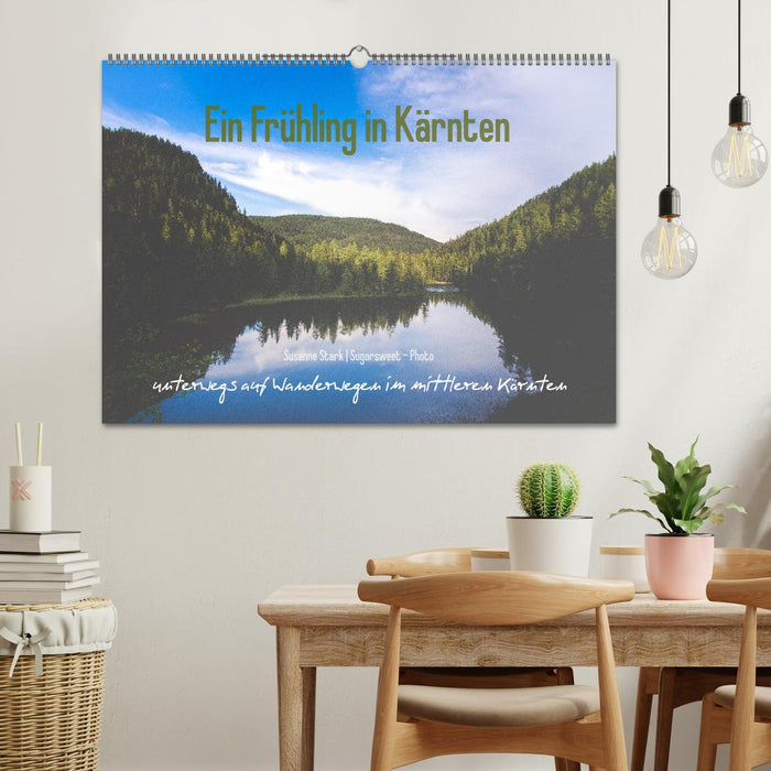 Ein Frühling in Kärnten (CALVENDO Wandkalender 2025)