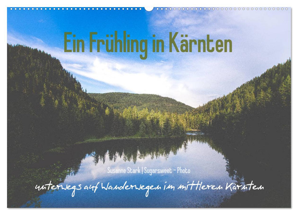 Ein Frühling in Kärnten (CALVENDO Wandkalender 2025)