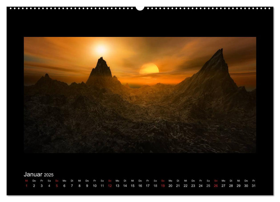 Unglaubliche Sonnenuntergänge (CALVENDO Premium Wandkalender 2025)