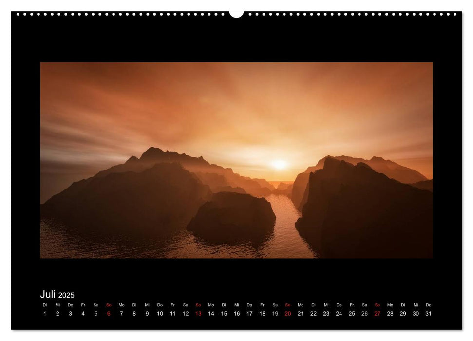 Unglaubliche Sonnenuntergänge (CALVENDO Premium Wandkalender 2025)