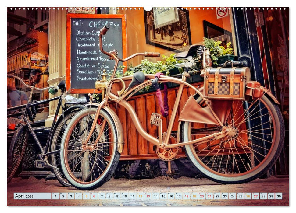 Stadtfahrrad (CALVENDO Premium Wandkalender 2025)