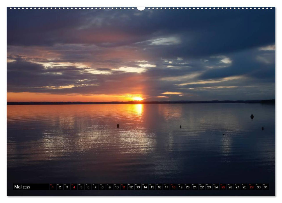 Am schönen Chiemsee (CALVENDO Premium Wandkalender 2025)