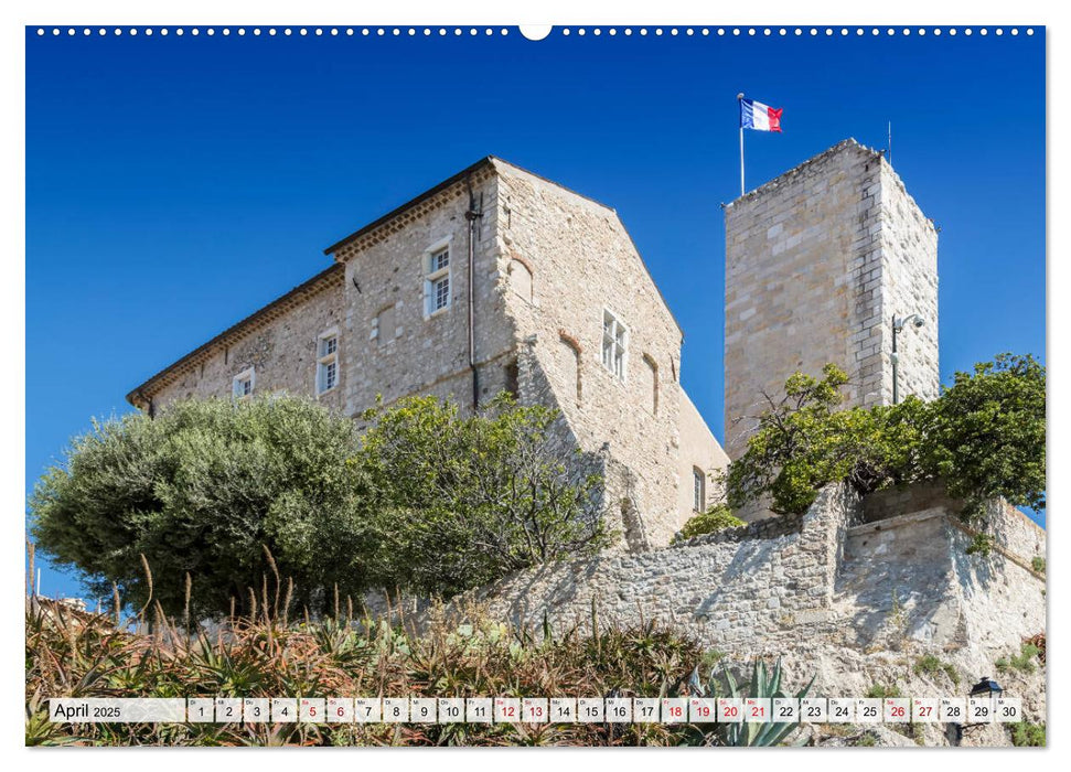 ANTIBES Idyllische Impressionen (CALVENDO Wandkalender 2025)