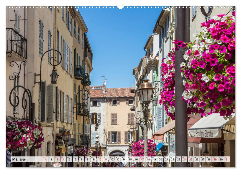 ANTIBES Idyllische Impressionen (CALVENDO Wandkalender 2025)