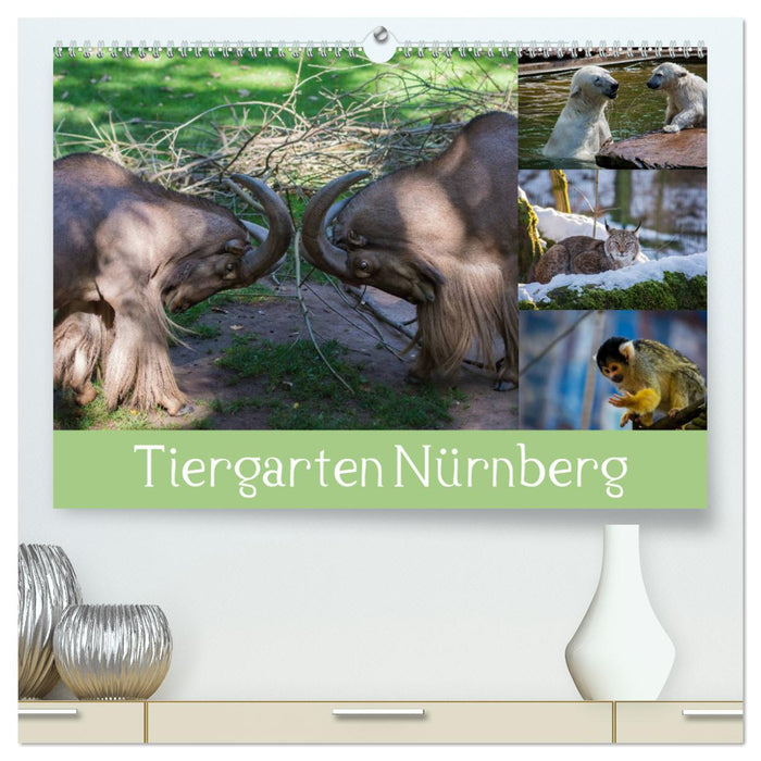 Tiergarten Nürnberg (CALVENDO Premium Wandkalender 2025)