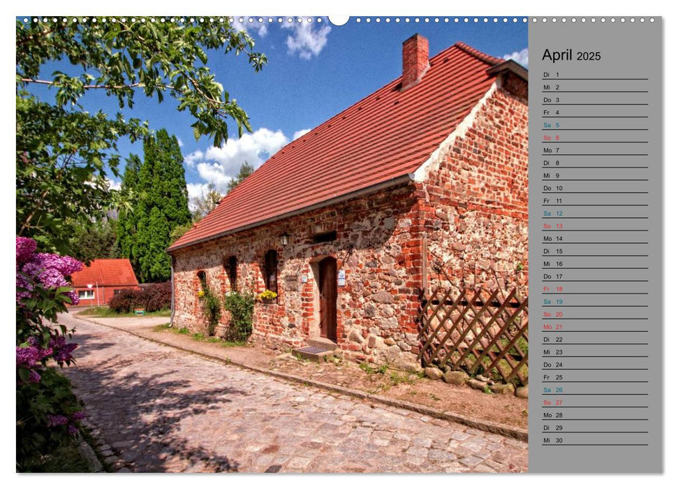 Kalbe/ Milde - liebenswerte Kleinstadt in der Altmark (CALVENDO Premium Wandkalender 2025)